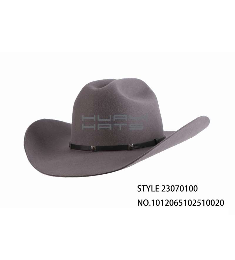 Men's Custom Fashion Cowboy Hat With Hatband