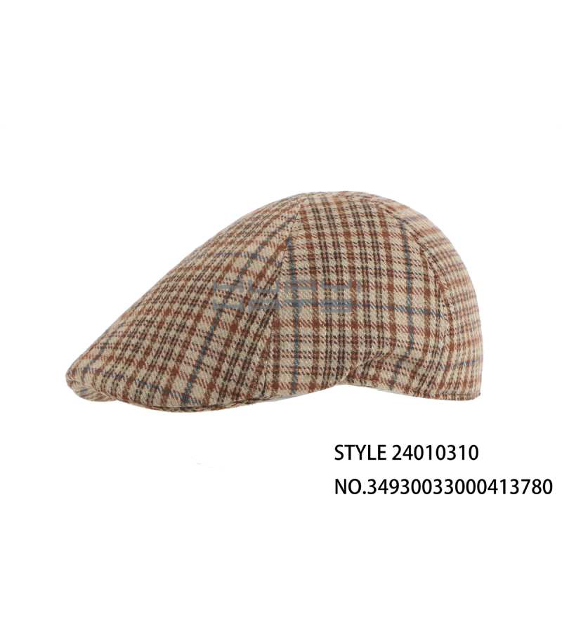 Custom Tweed Ivy Cap