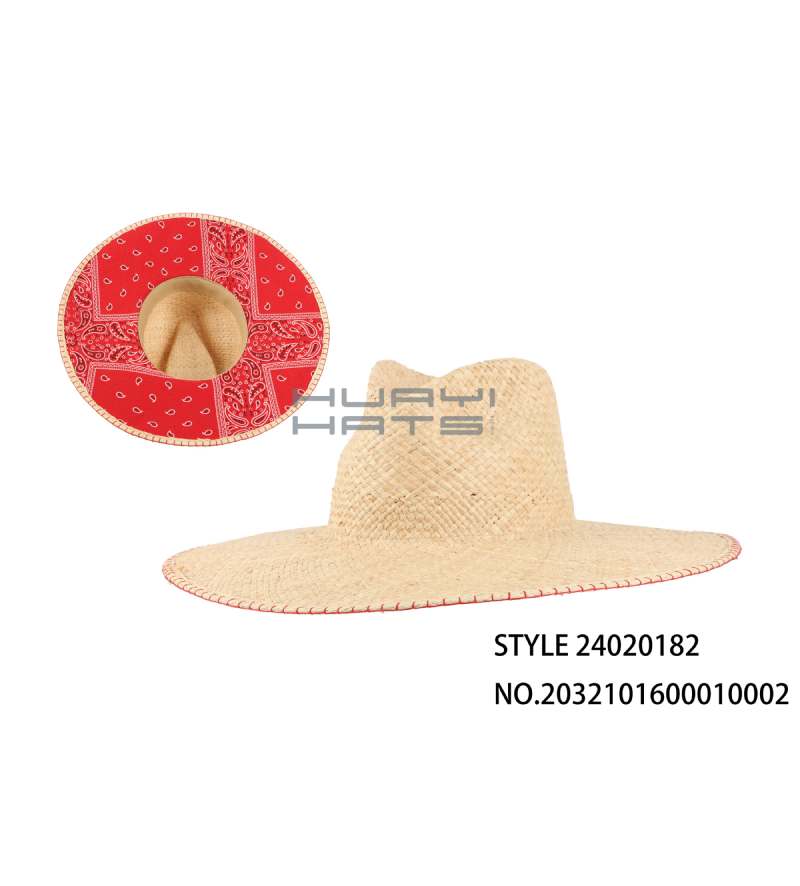 Beach Straw Fedora