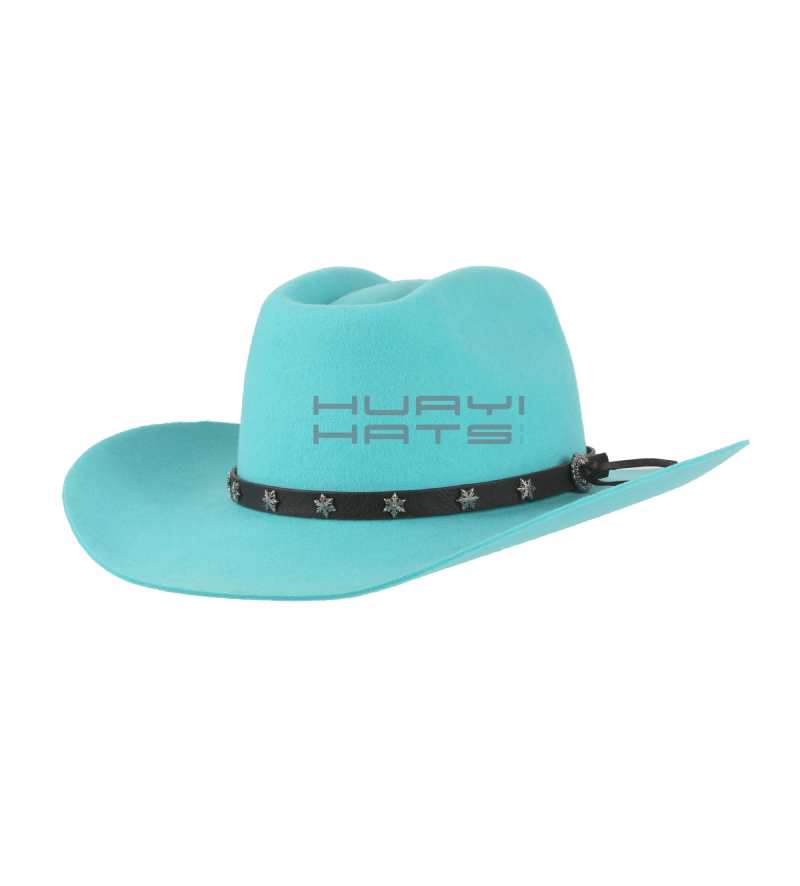 Fashion Felt Cowboy Hat For Men And Women