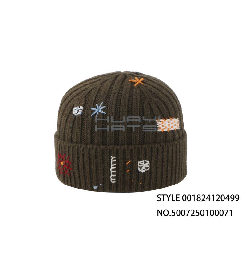 Fashion Warm Brown Beanie Hat