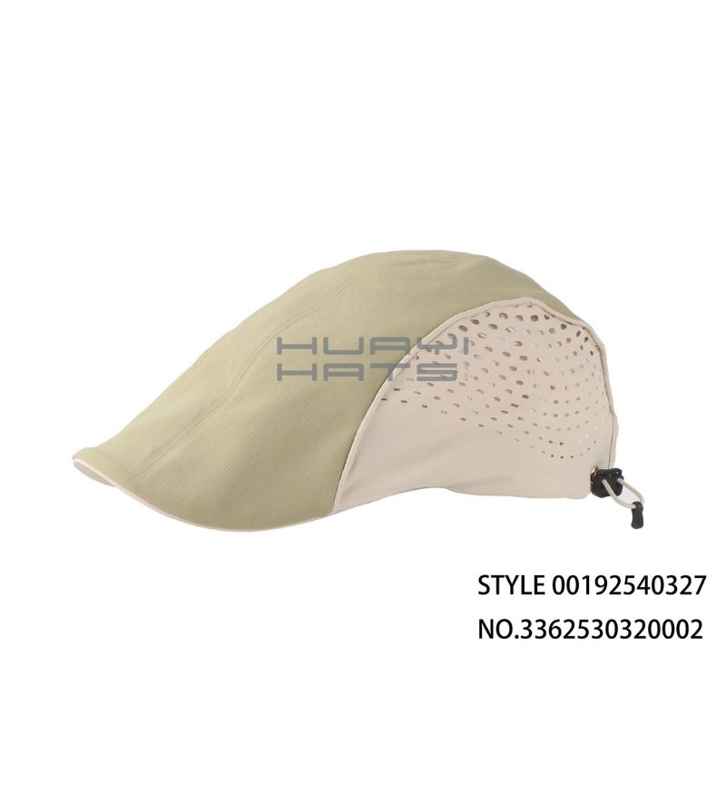 Breathable beige Ivy Flat cap