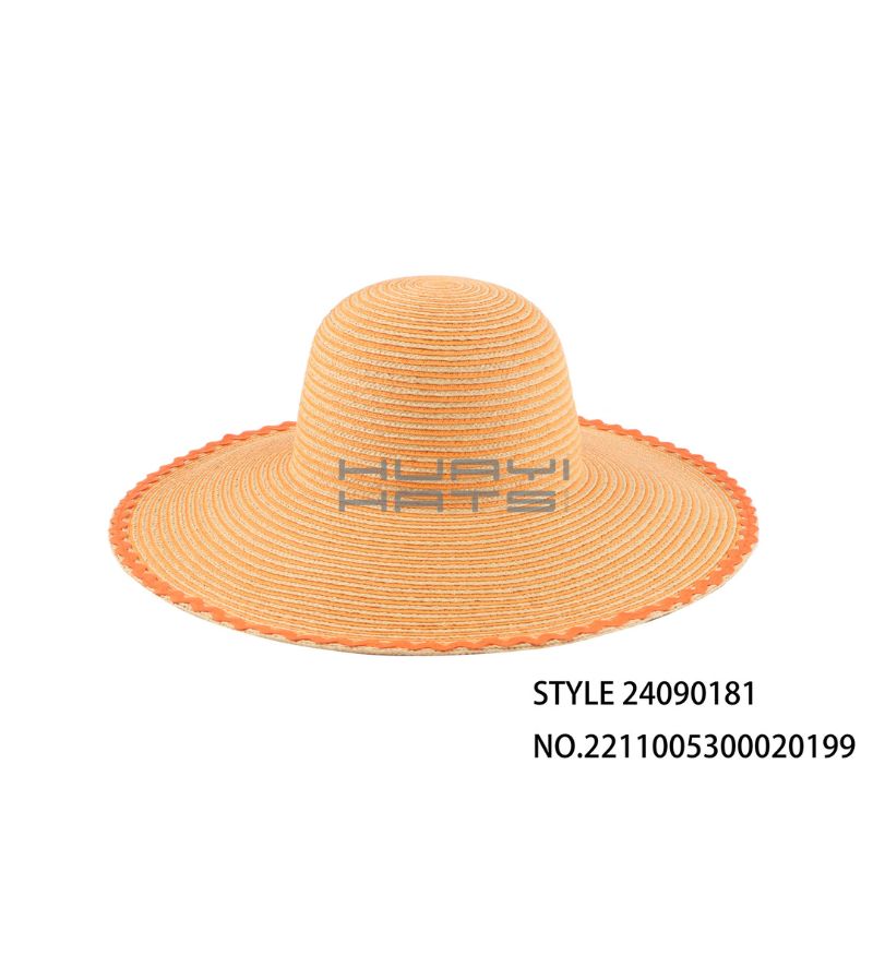 Fashion Wide-Brim Bowler Hat