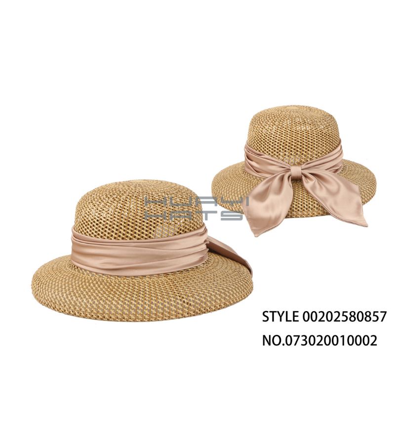Fashion Straw Cloche Hats