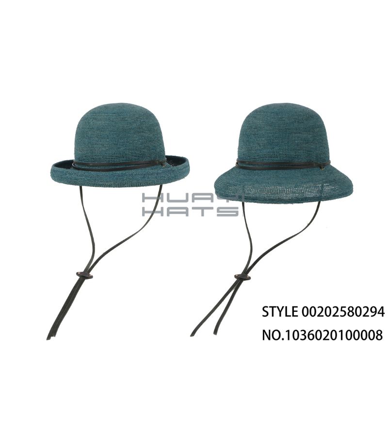 Blues Exquisite Straw Cloche Hats