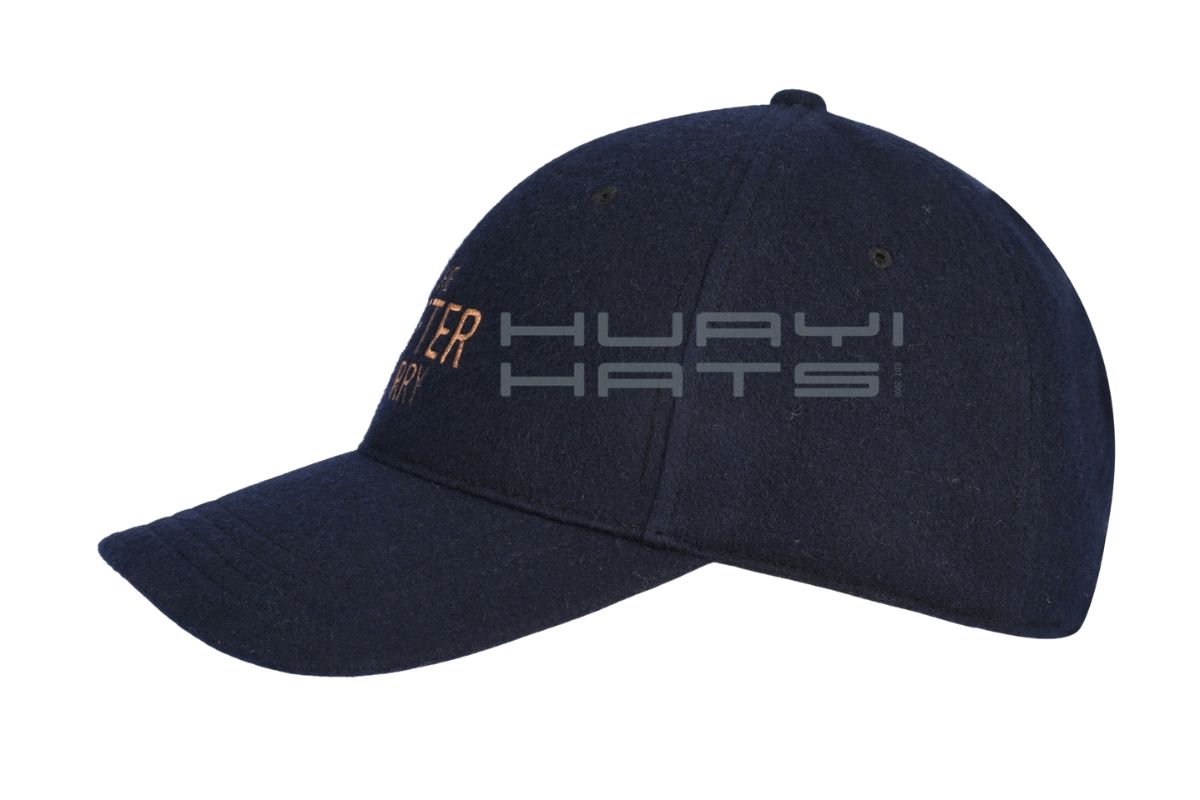 Wool Blend Baseball Cap