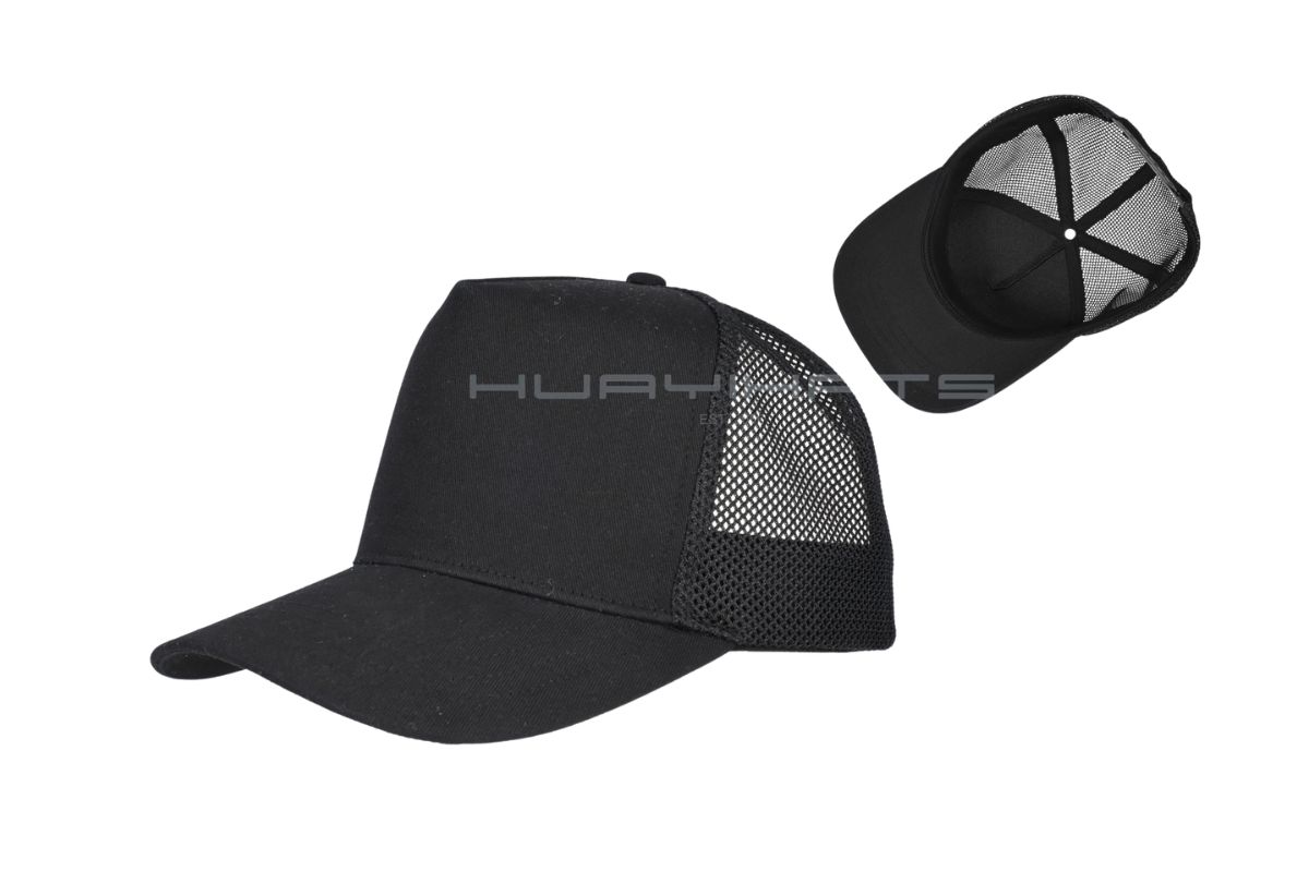 Classic 5-Panel Mesh Trucker Cap