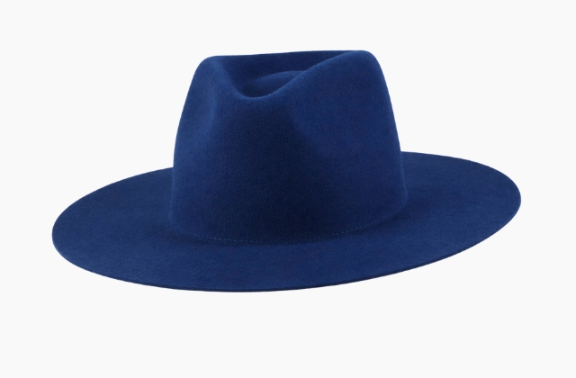 Sodalite Blue felt hat