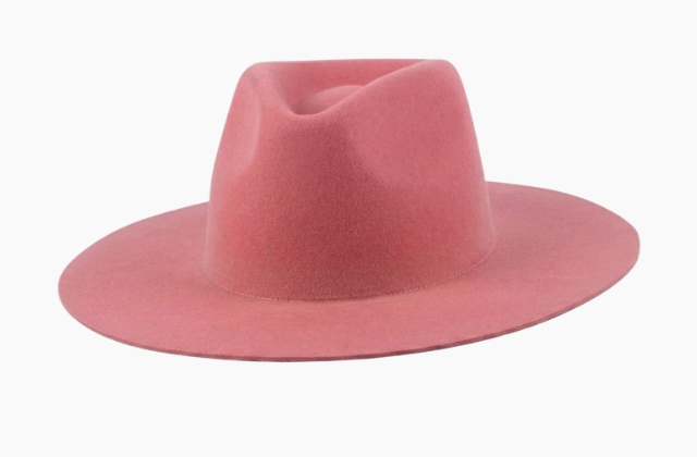 Rhythmic Red felt hat