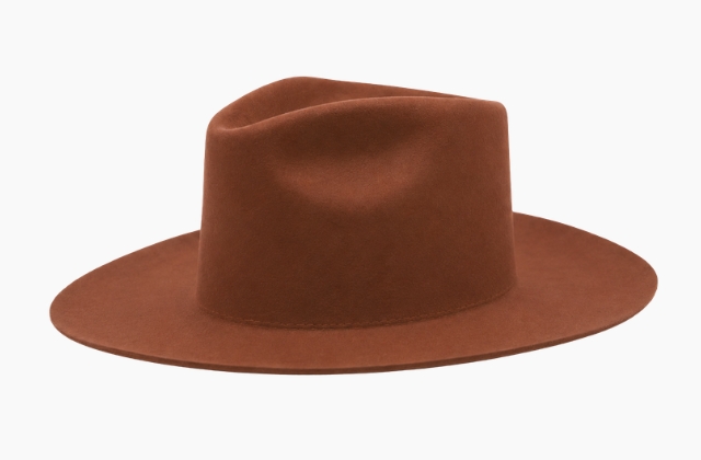 Light curl felt hat