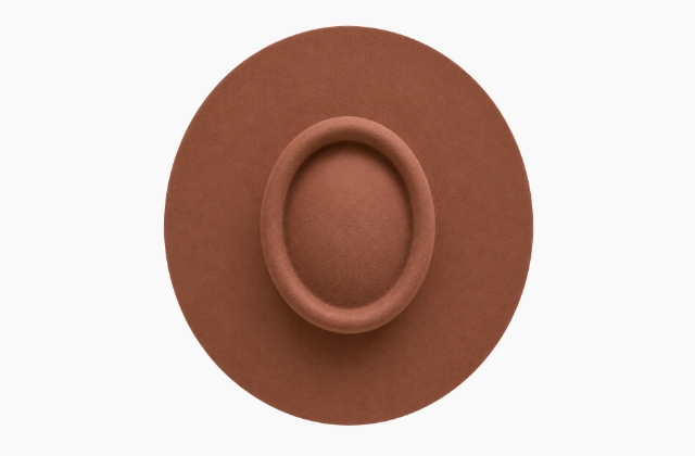 Telescope Crown felt hat