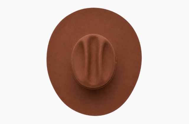 Cattleman Crown felt hat