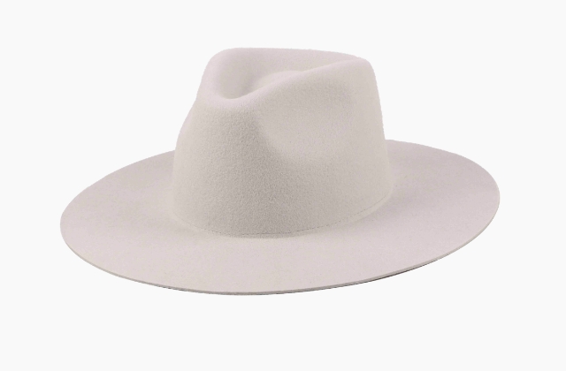 Sweatshirt Gray felt hat