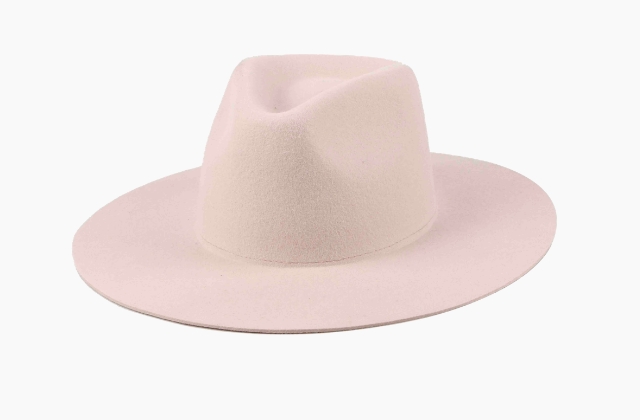 Rose BisqueRose felt hat
