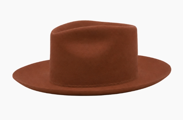 Full flange felt hat