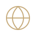 Global delivery icon