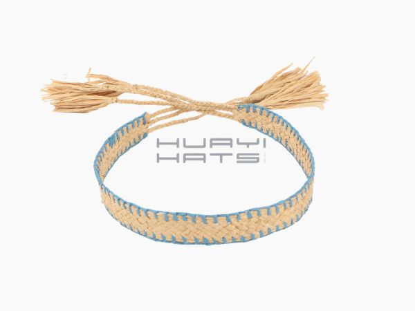 Braided hatband