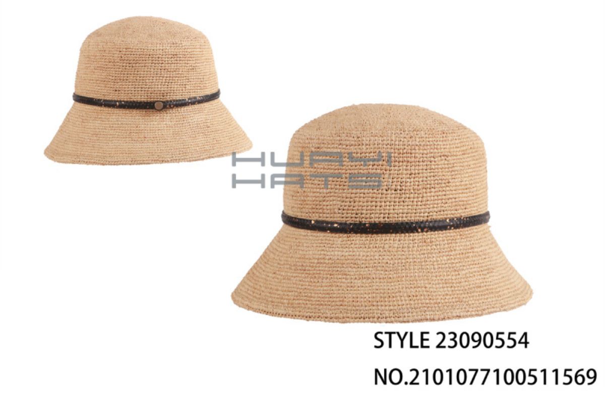 Fashion Bucket Hat Straw