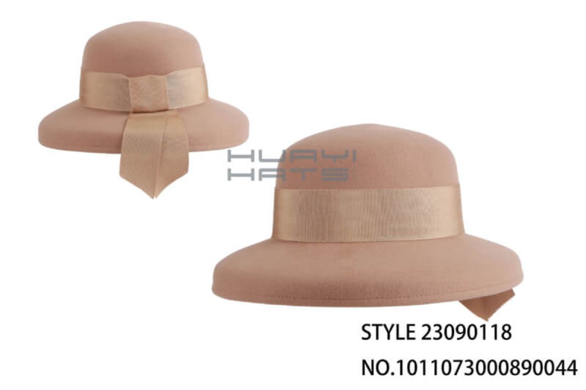 Stone Pinch-Front Fedora