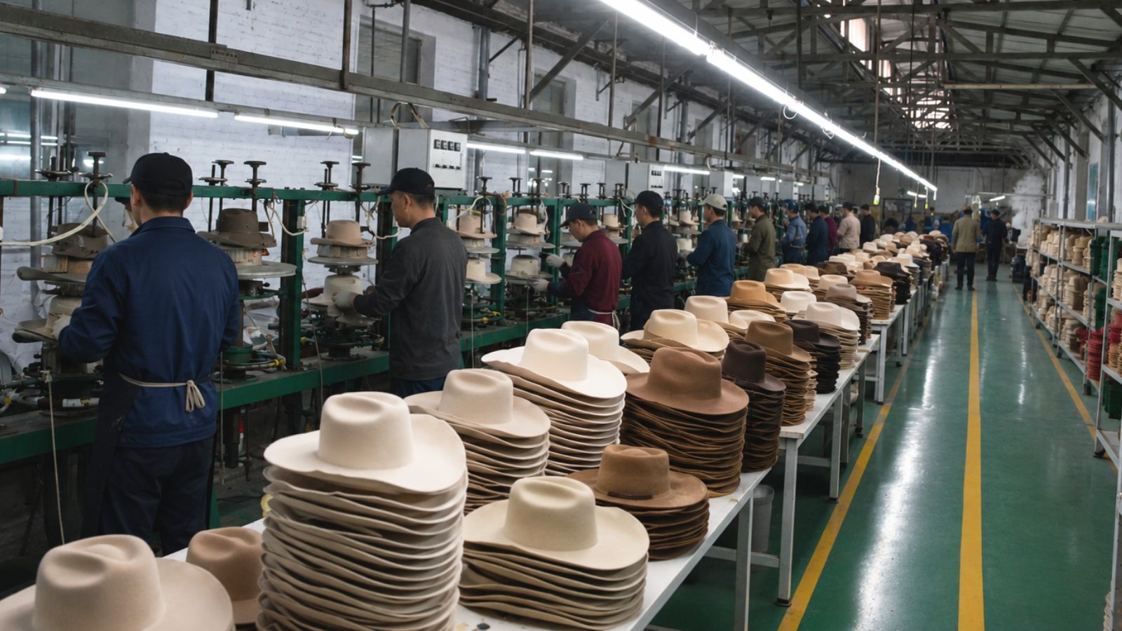 Huayi headwear manufacturing
