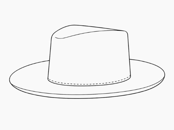 Heavy curl brim