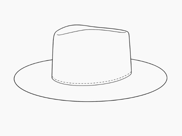 3 inch urban daily brim