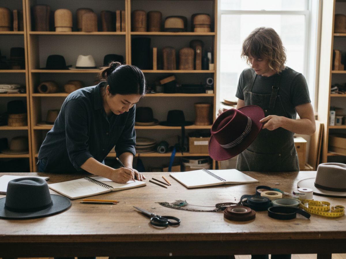 Huayi hat workshop supporting production development