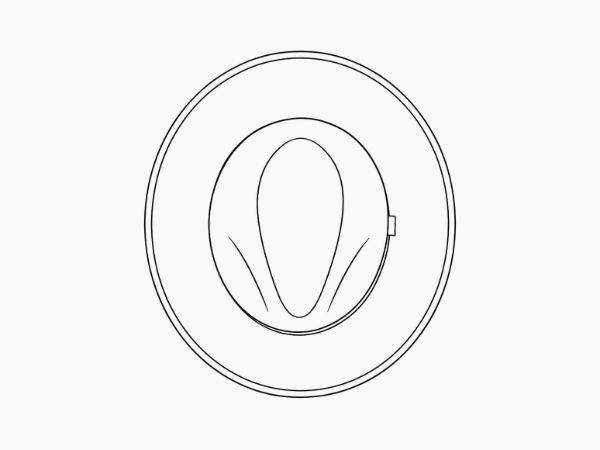 Long Teardrop crown